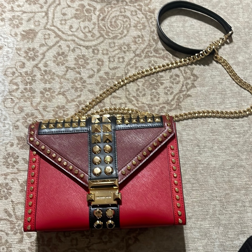 Studded Michael Kors handbag
